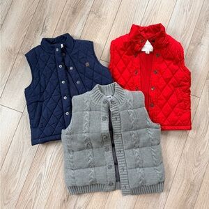 Janie and Jack - 3 Vests 3-4T